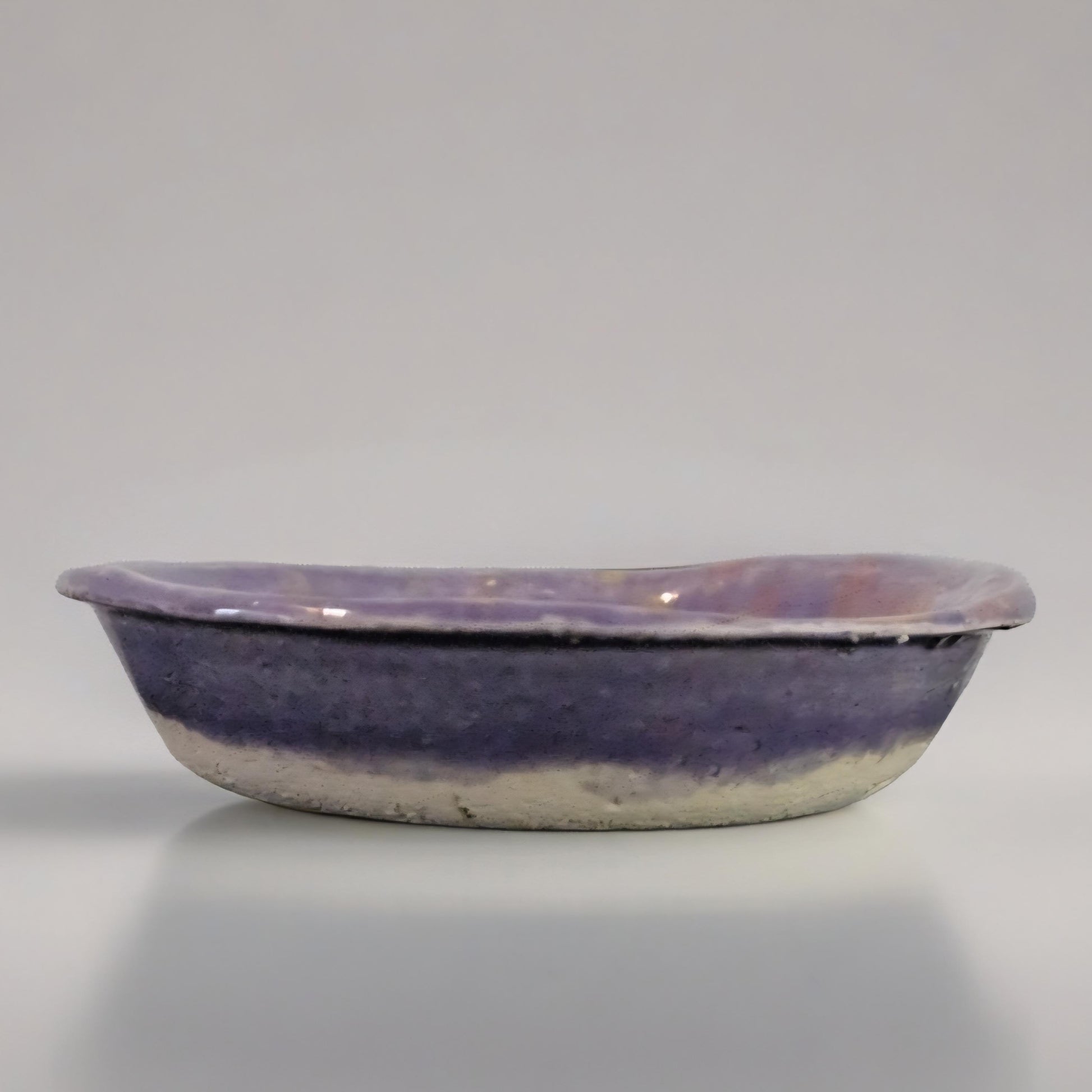 Moonlit Whisper Ceramic Incense Holder – Tranquil Lunar Offering, Ø8 cm by Red Raven Pottery
