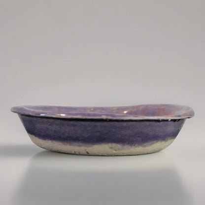 Moonlit Whisper Ceramic Incense Holder – Tranquil Lunar Offering, Ø8 cm by Red Raven Pottery