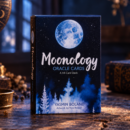 Moonology Oracle Deck – 44 Cards for Guidance by Moonlight, 6 × 10 cm