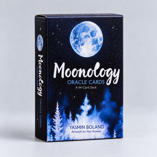 Moonology Oracle Deck – 44 Cards for Guidance by Moonlight, 6 × 10 cm