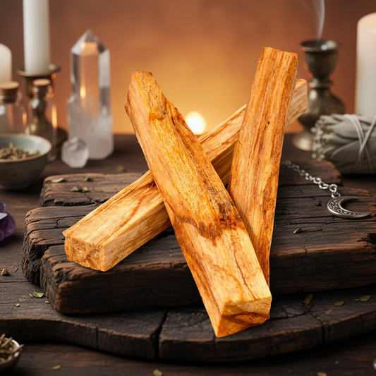 Natural Palo Santo Sticks – Sacred Wood for Gentle Reset, 10 cm (Set of 3)