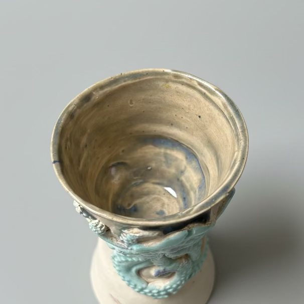 Octopus Drift Ceramic Planter – Creations From The Deep, Ø7×12cm by Red Raven Pottery