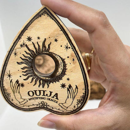 Ouija Spirit Board – Gothic Ritual Tool for Divination, 20×30 cm