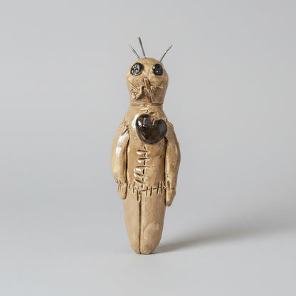 Poppet Ceramic Talisman – Affirmation Card Gift Set by Red Raven Pottery