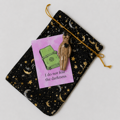 Poppet Ceramic Talisman – Affirmation Card Gift Set by Red Raven Pottery
