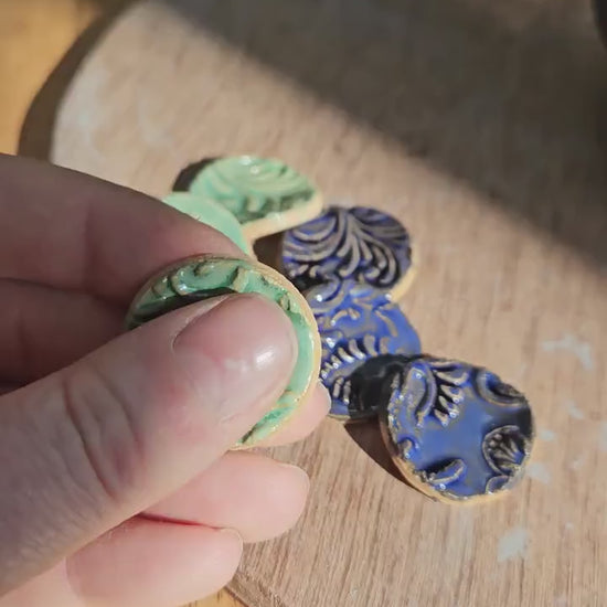 Handmade Ceramic fidgets for ADHD, PTSD, Spectrum etc