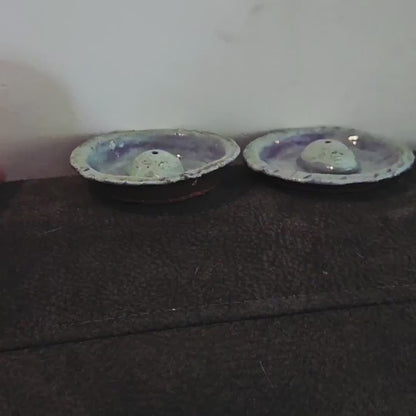 Porcelain Whisper Spirit Ceramic Incense Dish – Uncanny Quiet Offering, Ø8 cm by Red Raven Pottery