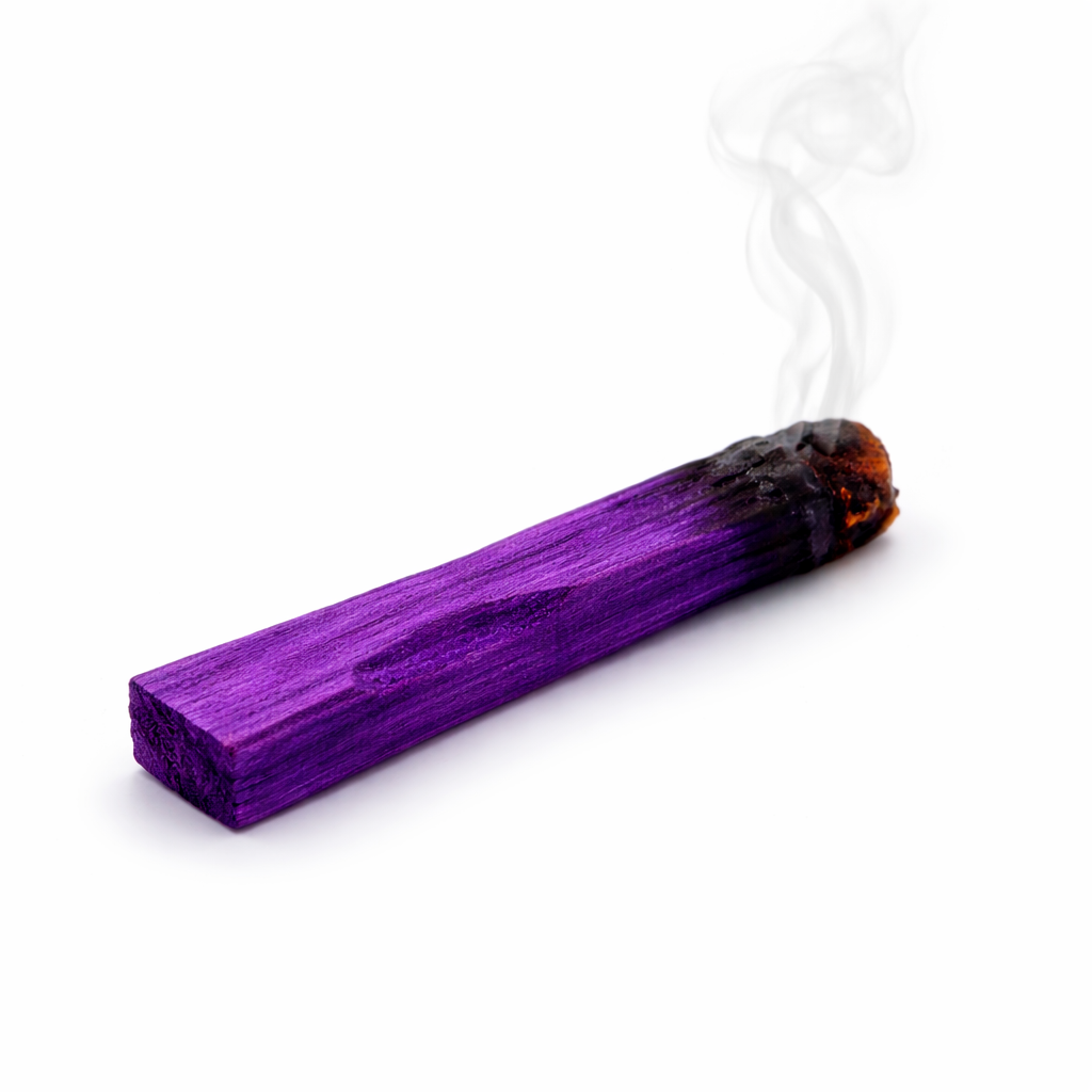Purple Peruvian Palo Santo Sticks – Holy Wood for Deepened Ritual, 10 cm (Set of 3)