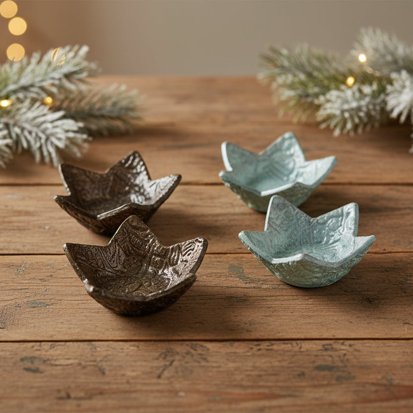 Quiet Remains Ceramic Tealight Holder – Memento Light Form, Ø8×2.5 cm by Red Raven Pottery