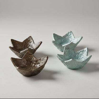 Quiet Remains Ceramic Tealight Holder – Memento Light Form, Ø8×2.5 cm by Red Raven Pottery