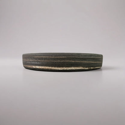 Ritual Ceramic Bat Dish – Guardian of Midnight Treasures, Ø14 ×1.5 cm by Red Raven Pottery