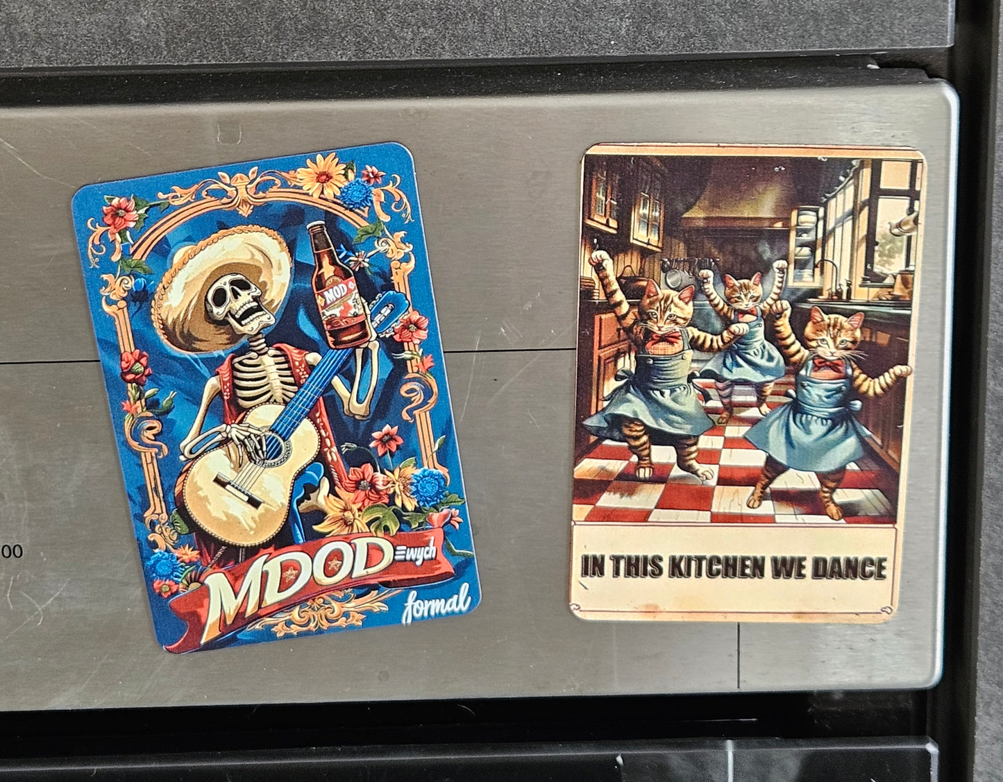 Dark Magnet Fridge Magnet (5x8 cm)