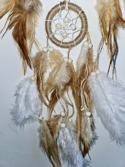 Aurora Dromenvanger "Lunar Bloom" - Boho Talisman voor Intuïtie &amp; Vernieuwing, 60 cm