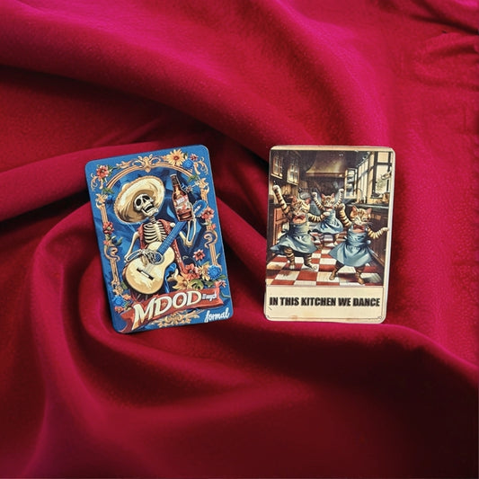 Dark Magnet Fridge Magnet (5x8 cm)