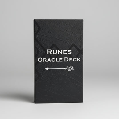 Runes Oracle Deck – Ancient Symbols of Guidance, 26 cards, 10×6 cm