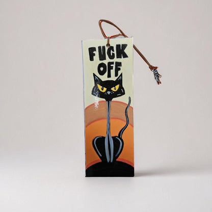 Spellbound Familiar Illustrated Bookmark – Witchy Reading Companion, 18 cm by Hook & Hex