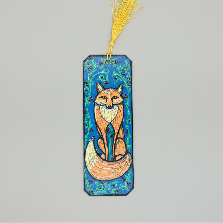 Spirit Guides Illustrated Bookmark – Woodland Reading Companions, 18 cm by Hook & Hex