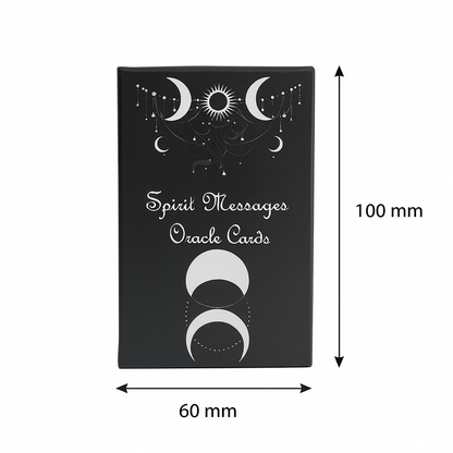 Spirit Messages Oracle Deck – Guidance from Beyond, 54 cards, 10×6 cm