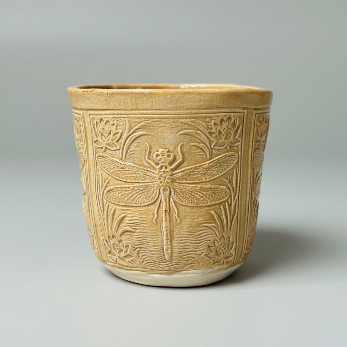 Stillwater Dragonfly Ceramic Set – Echoes From The Pond, various designs by Red Raven Pottery