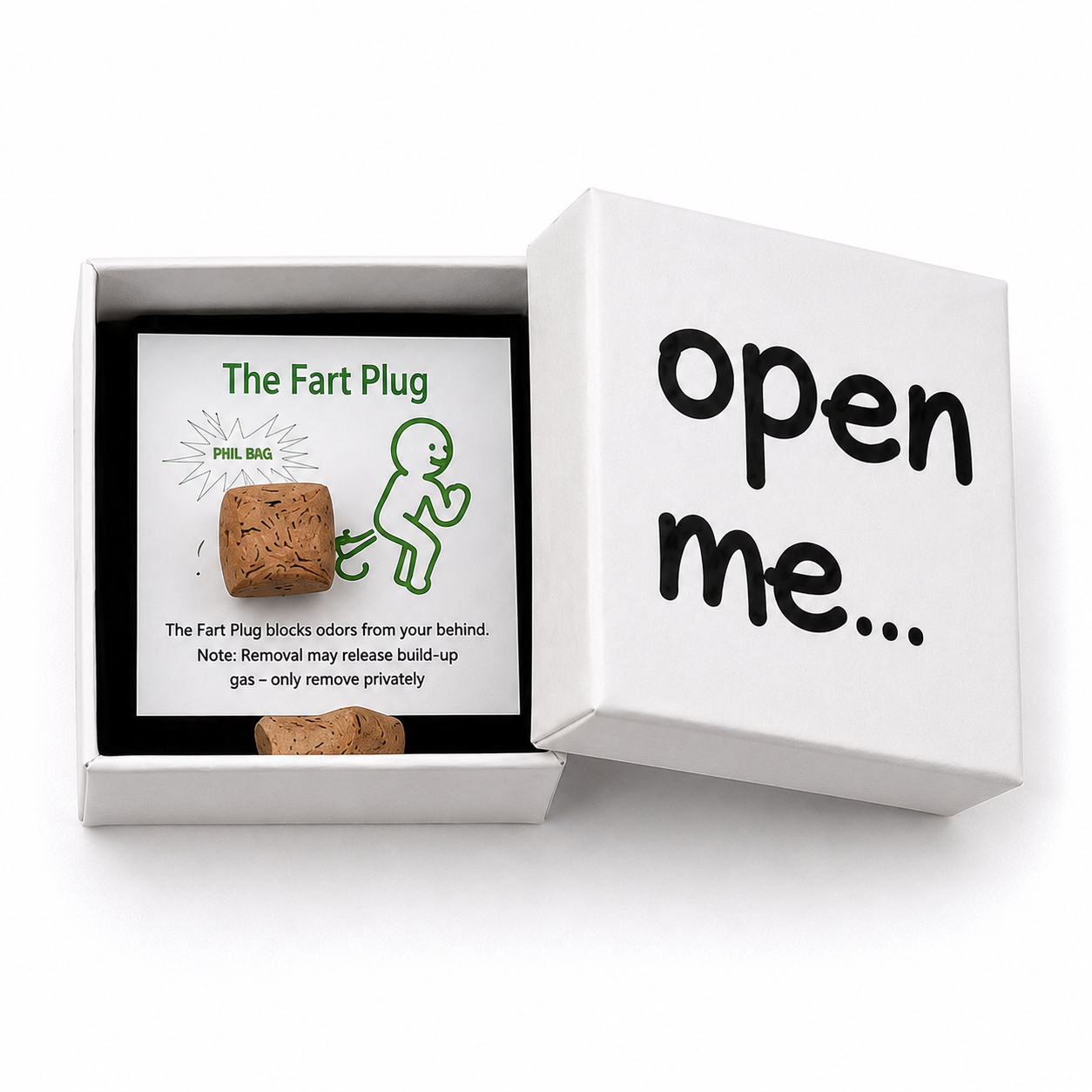 Surprise Pocket Charm Box – Tiny Trinket with a Wink, 5 × 5 × 3 cm