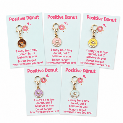 Sweet Pocket Charm Keyring – Tiny Sprinkle of Encouragement, 8 × 5.5 cm