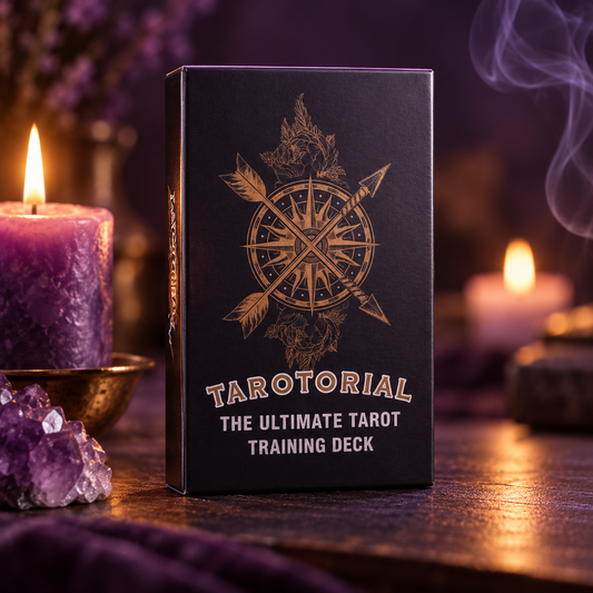 Tarotorial Tarot Deck – 78 Cards for Wisdom & Discovery, 6 × 10 cm