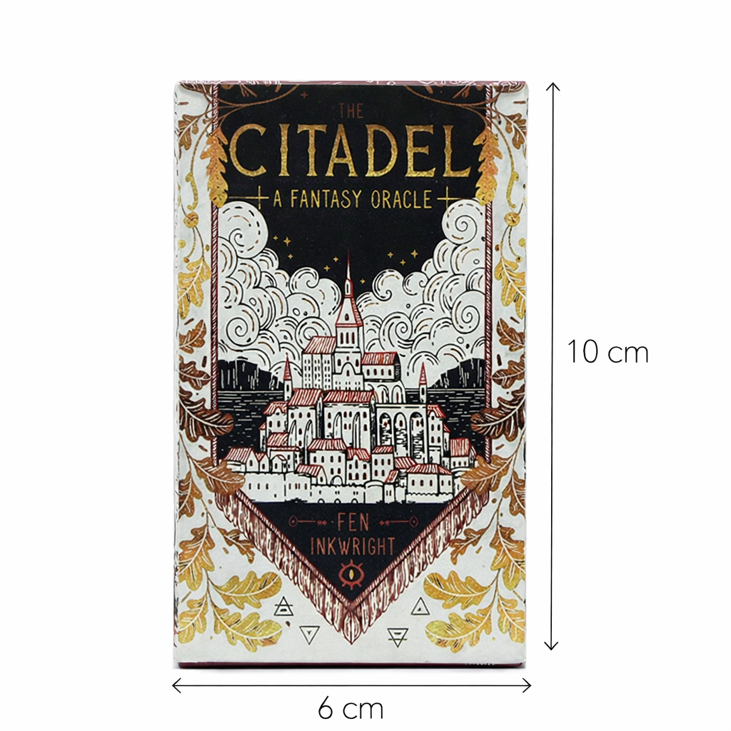 The Citadel Oracle Deck – Fantasy Archetype Guidance, 60 cards, 6×10 cm
