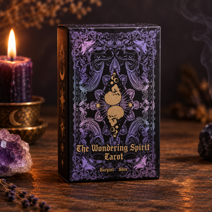 The Wandering Spirit Tarot Deck – 78 Cards for Insight & Transformation, 6 × 10 cm