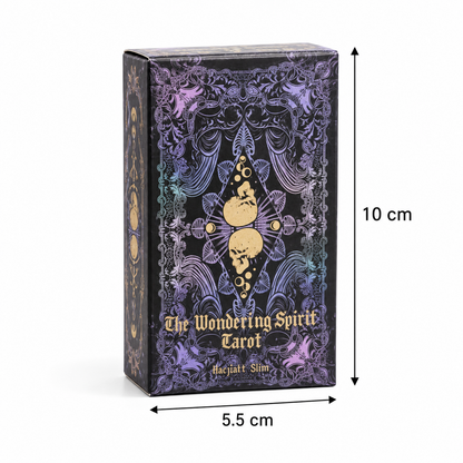 The Wandering Spirit Tarot Deck – 78 Cards for Insight & Transformation, 6 × 10 cm