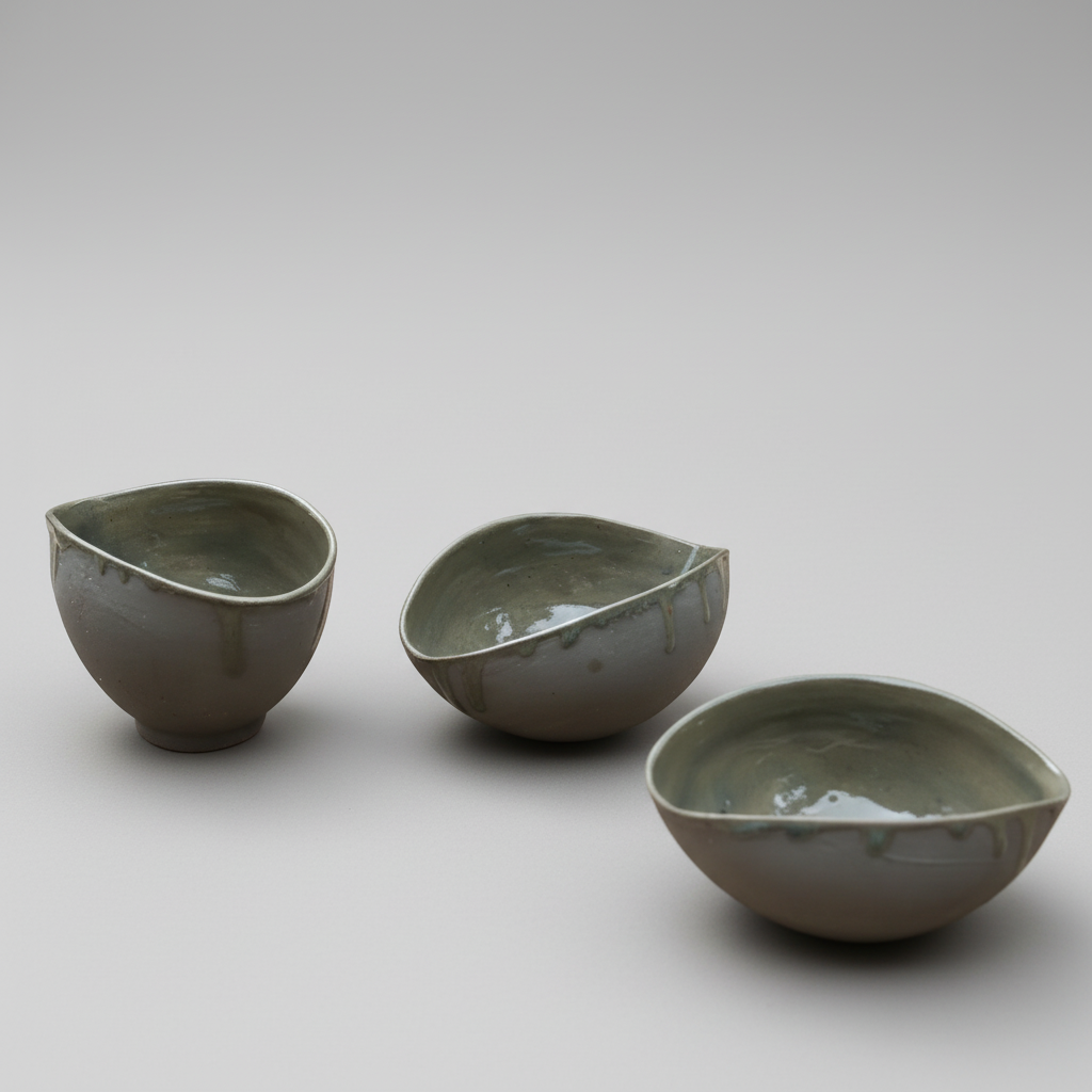 Thermal Mud Ceramic Bowl – Organic Serving Form, various sizes by Red Raven Pottery