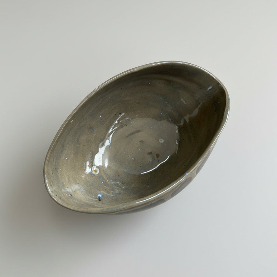 Thermal Mud Ceramic Bowl – Organic Serving Form, various sizes by Red Raven Pottery