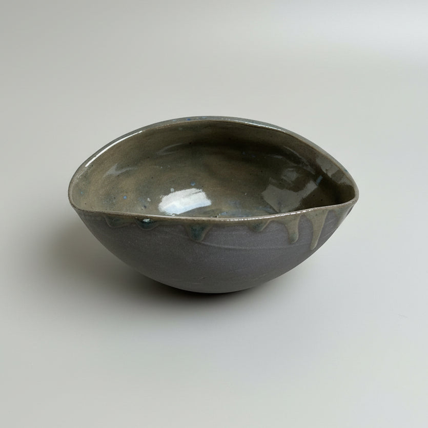 Thermal Mud Ceramic Bowl – Organic Serving Form, various sizes by Red Raven Pottery