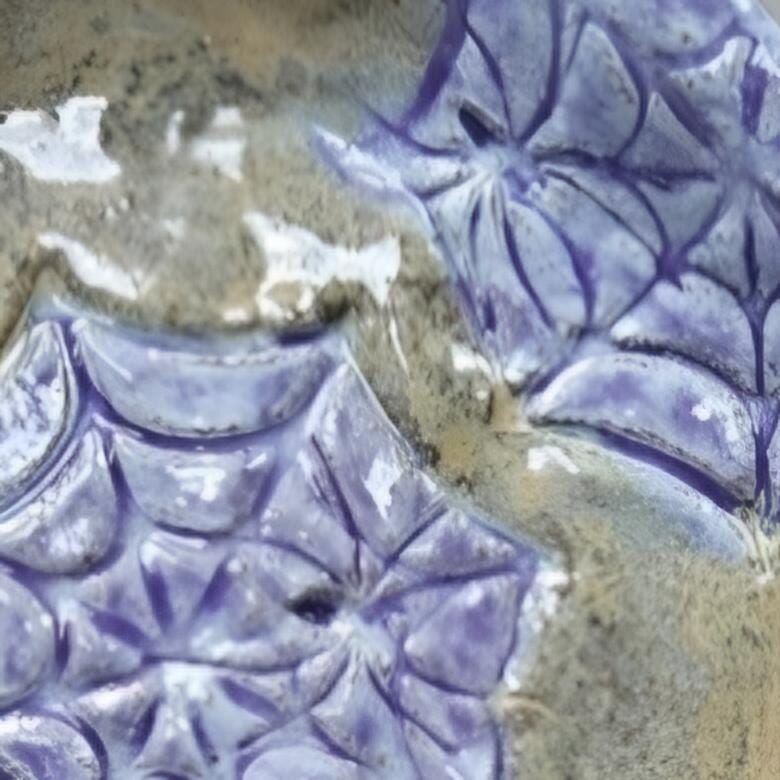 Twilight Threads Ceramic Trinket Dish – Webbed Jewelry Catchall, various sizes by Red Raven Pottery