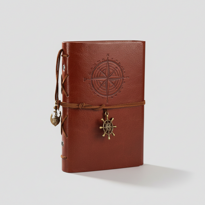 Voyager’s Ledger Journal – Timeless Reflection Diary, 14×19 cm
