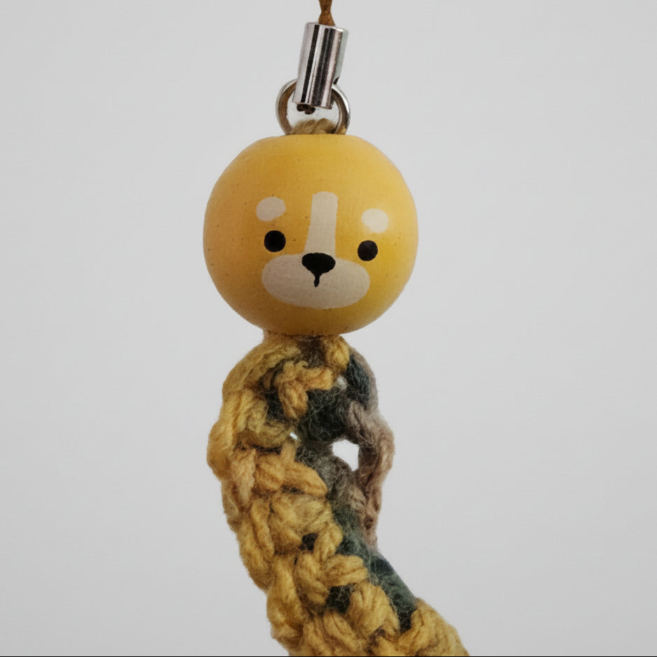 Whimsy Tails Crochet Charm – Spirit Animal Pocket Totem, 15 cm by Hook & Hex