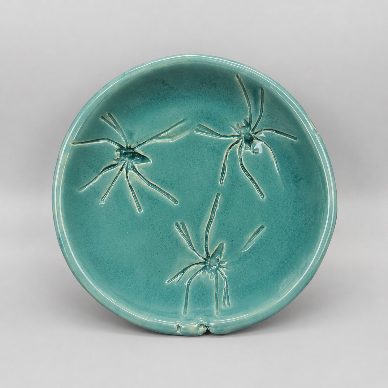 Whispered Moments Ceramic Saucers – Small Rituals Held Gently, Ø7–8 cm, various designs by Red Raven Pottery