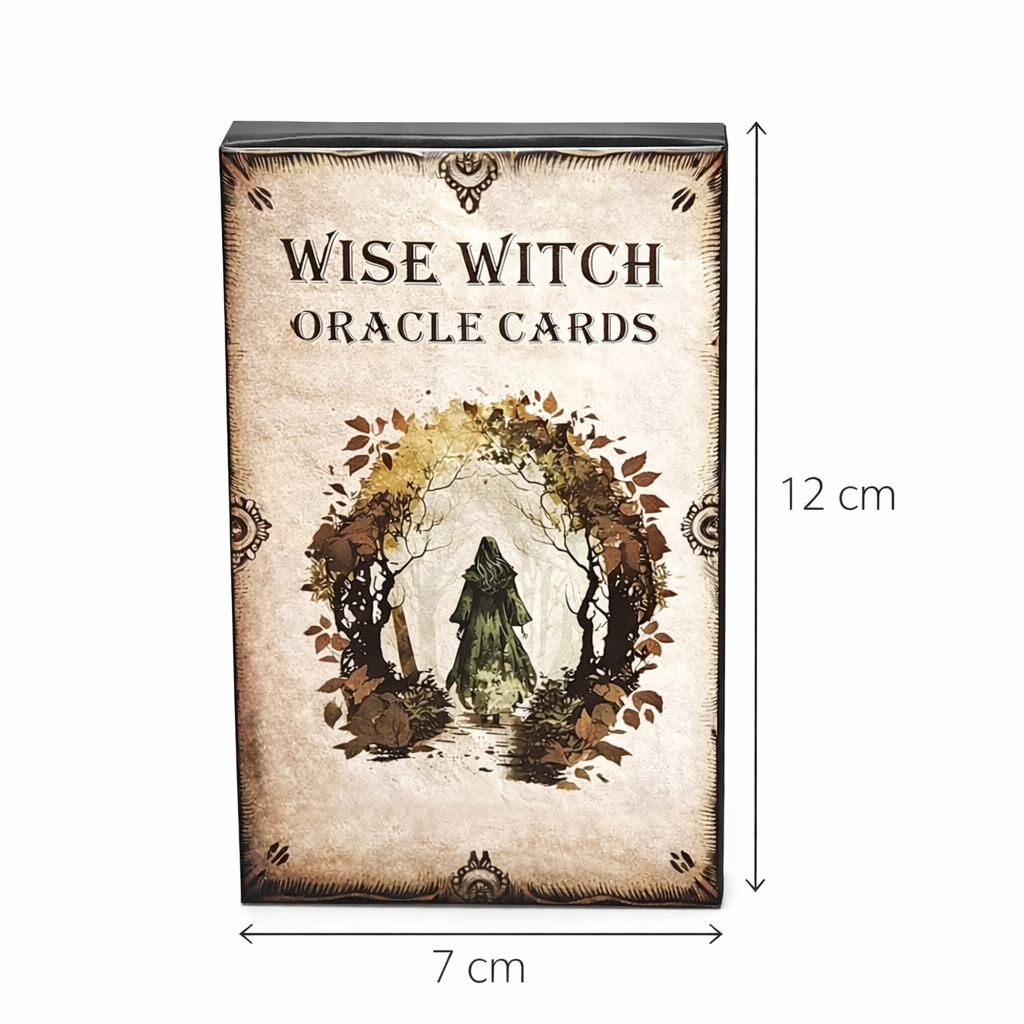 Wise Witch Oracle Deck – Arcane Insight & Inner Power, 20 cards, 6×10 cm