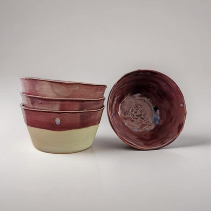 Witch's Sigil Ceramic Altar Bowl – Intentional Magic Vessel, Ø10 × 4.5 cm by Red Raven Pottery