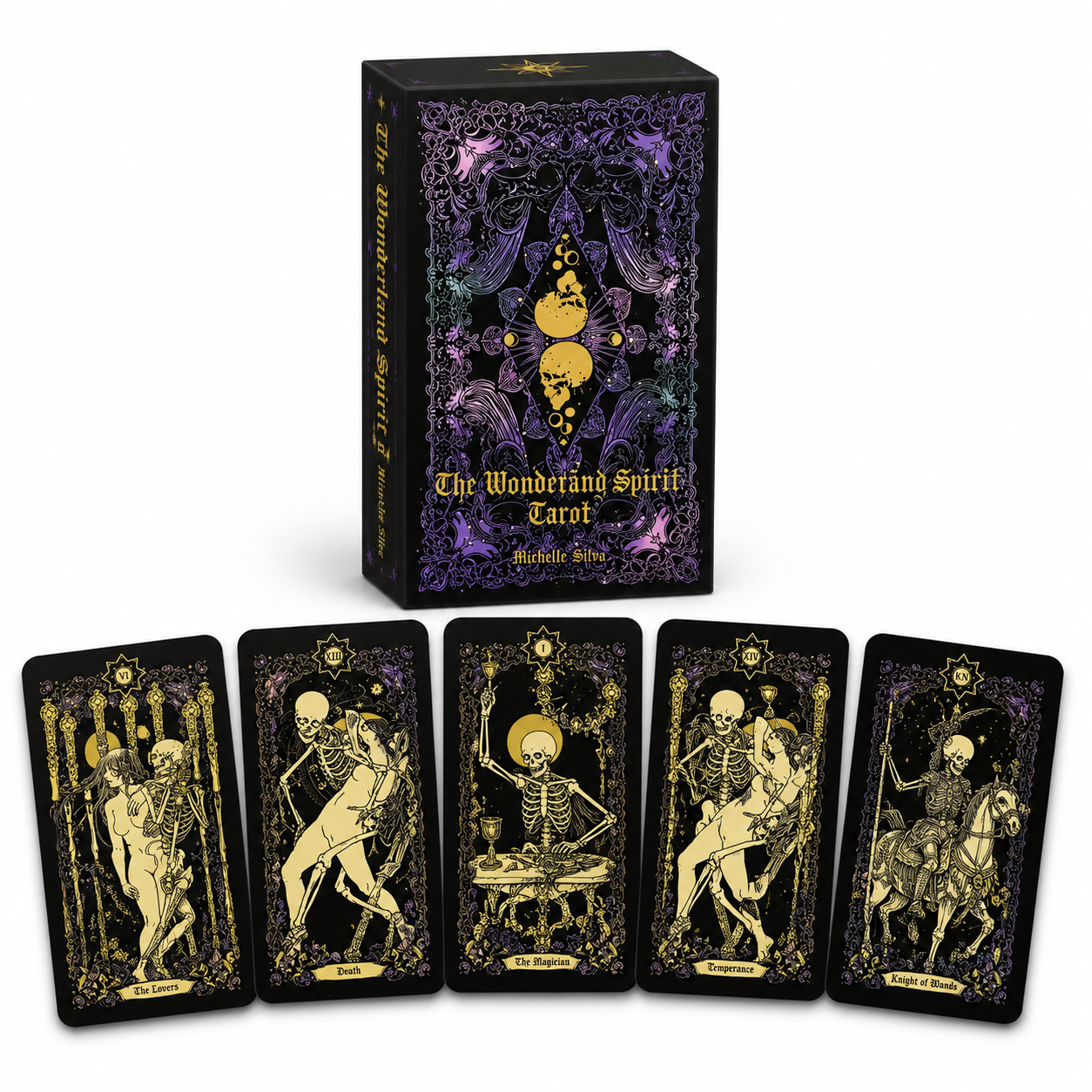 Wondering Spirit Tarot Deck – Ethereal Insight & Transformation, 78 cards, 10×6 cm