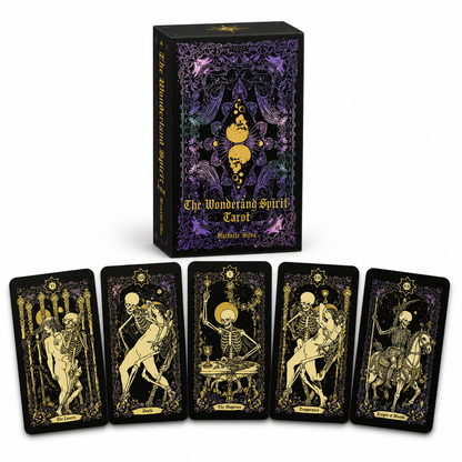 Wondering Spirit Tarot Deck – Ethereal Insight & Transformation, 78 cards, 10×6 cm