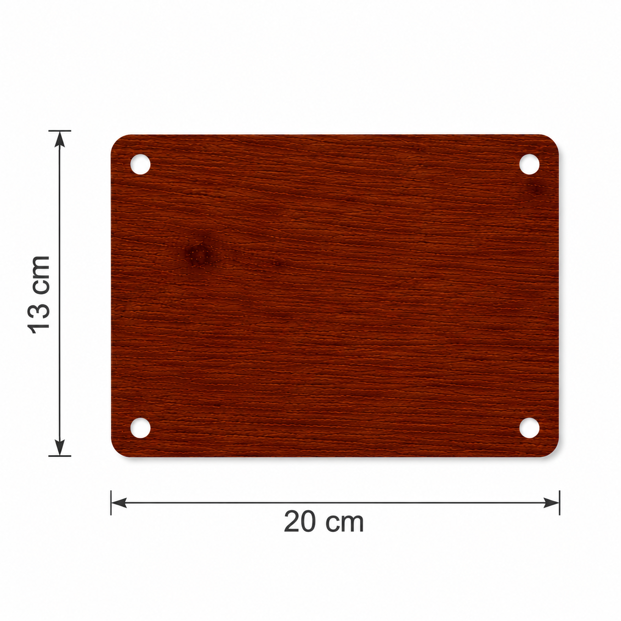 Wooden Sign – Wall Art, 13×20 cm