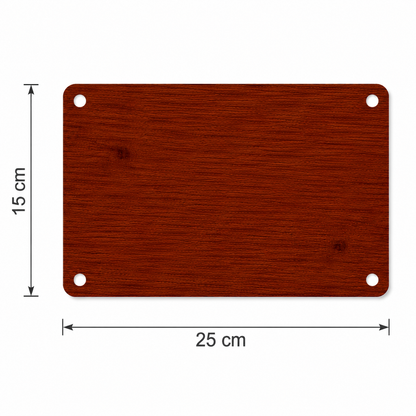 Wooden Sign – Wall Art, 15×25 cm
