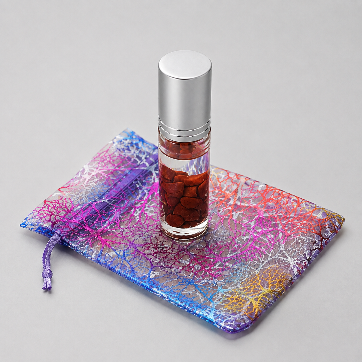 Ylang Ylang Crystal Aromatherapy Roller – Botanical Calm & Crystal Energy