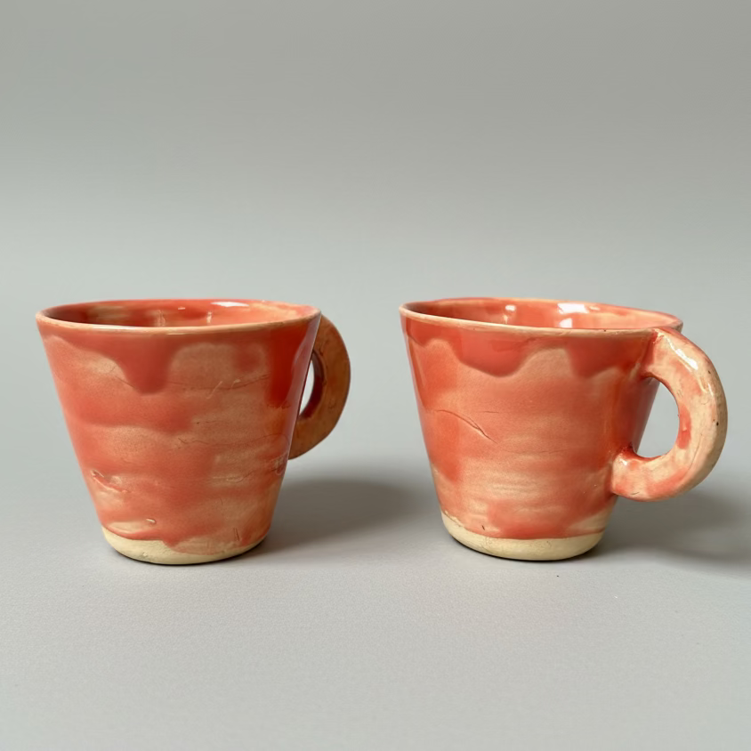 Zombear Ceramic Espresso Cup – Uncuddable Softness Vessel, Ø6.5×5.5 cm by Red Raven Pottery